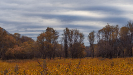 autumn in the mountains