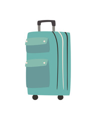 suitcase with wheels