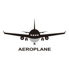Plane icon vector illustration symbol