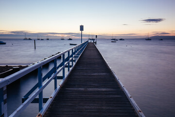 Fototapeta premium Cameron's Bight Jetty in Blairgowrie Australia