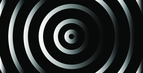 Abstract vector circle background. Gradient retro line pattern design. Circle for sound wave. vector illustration