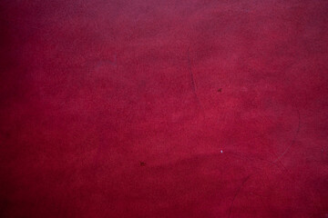 Abstract red vegetable tanned genuine leather background