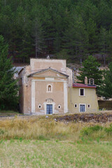 Rivisondoli (AQ) - The small church of Santa Liberata.