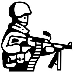 commando soldier icon