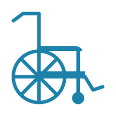 Fototapeta na wymiar wheelchair icon image