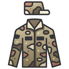 soldier uniform icon