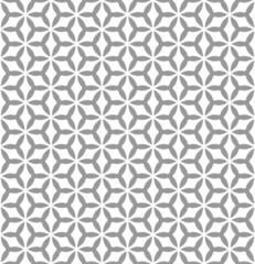 Vector geometric seamless pattern. Modern geometric background with hexagonal tiles.