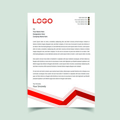 Modern Business Letterhead Design Template
