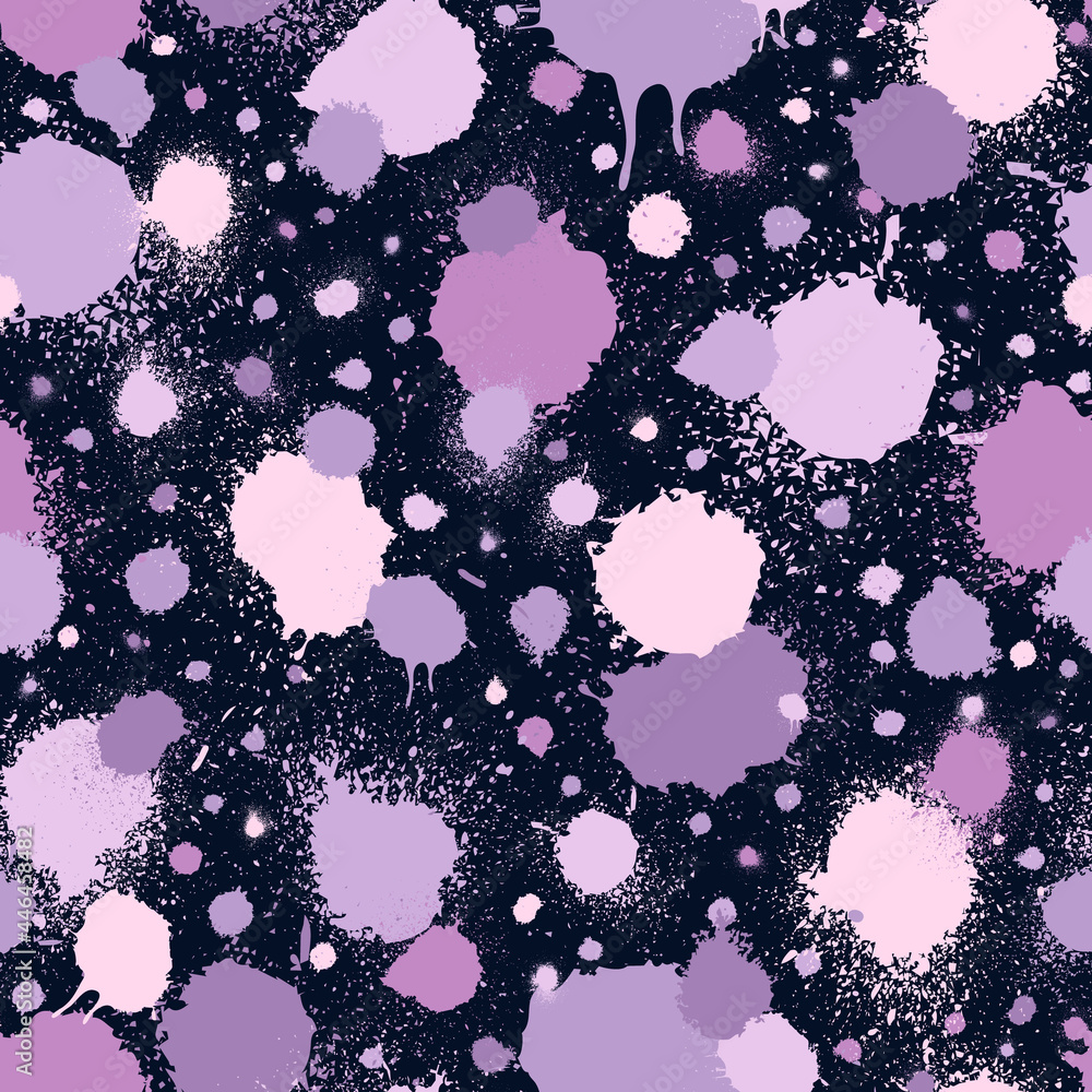 Poster abstract seamless pattern. repeating paint splatter pattern. background abstract color splash. grung