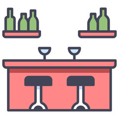 bar counter icon