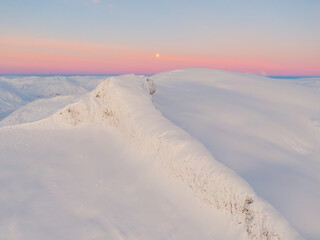 Early morning mountains