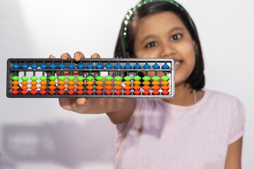 abacus calculation and child