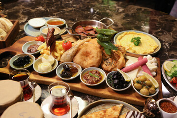 ready to serve beatiful delicious food beverage