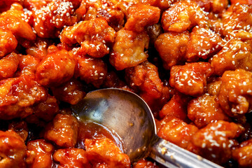 Chinese Buffet Sesame Chicken