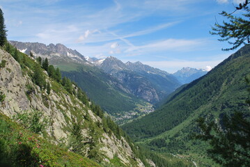 Fototapeta na wymiar Lac Blanc Chamonix