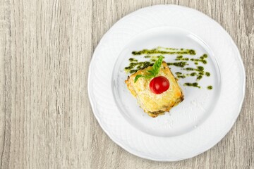 Lasagne.
