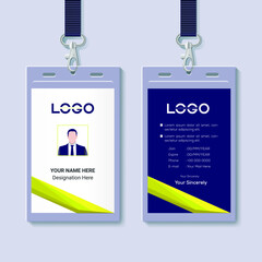 Corporate ID Card Design Template