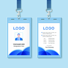 Vector Modern Creative and Clean Identity Card Template, professional creative dark Identity Card, luxury style Identity Card purple, purple sky, colors template, abstract creative Id Card