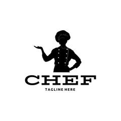 Professional Chef Showing Sign for Please Enjoy the Food, Serious Satisfied Chef, Cook or Baker Gesturing Excellent, Cook with Taste Approval Gesture