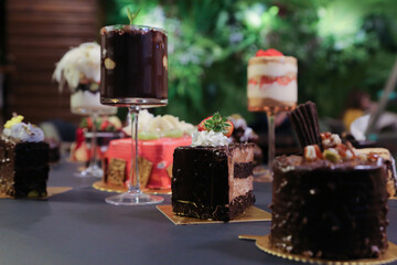 ready to serve beatiful delicious food beverage