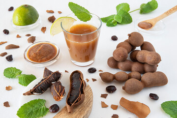 preparation of juice and pulp from tamarind fruit