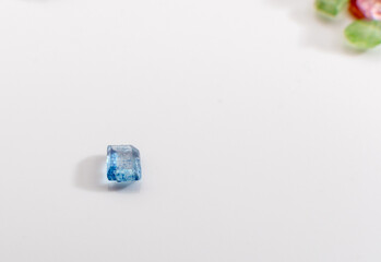 Colored sugar or colored granulated sugar.