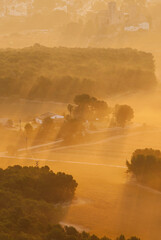 Sunrise over Sant Pere de Ribes