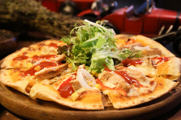 ready to serve beatiful delicious food beverage