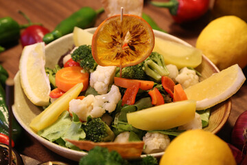 ready to serve beatiful delicious food beverage