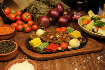 ready to serve beatiful delicious food beverage