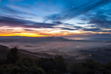Obraz premium Misty morning