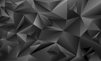 Fototapeta na wymiar Abstract polygonal geometric 3d shapes background. Vector design wallpaper.