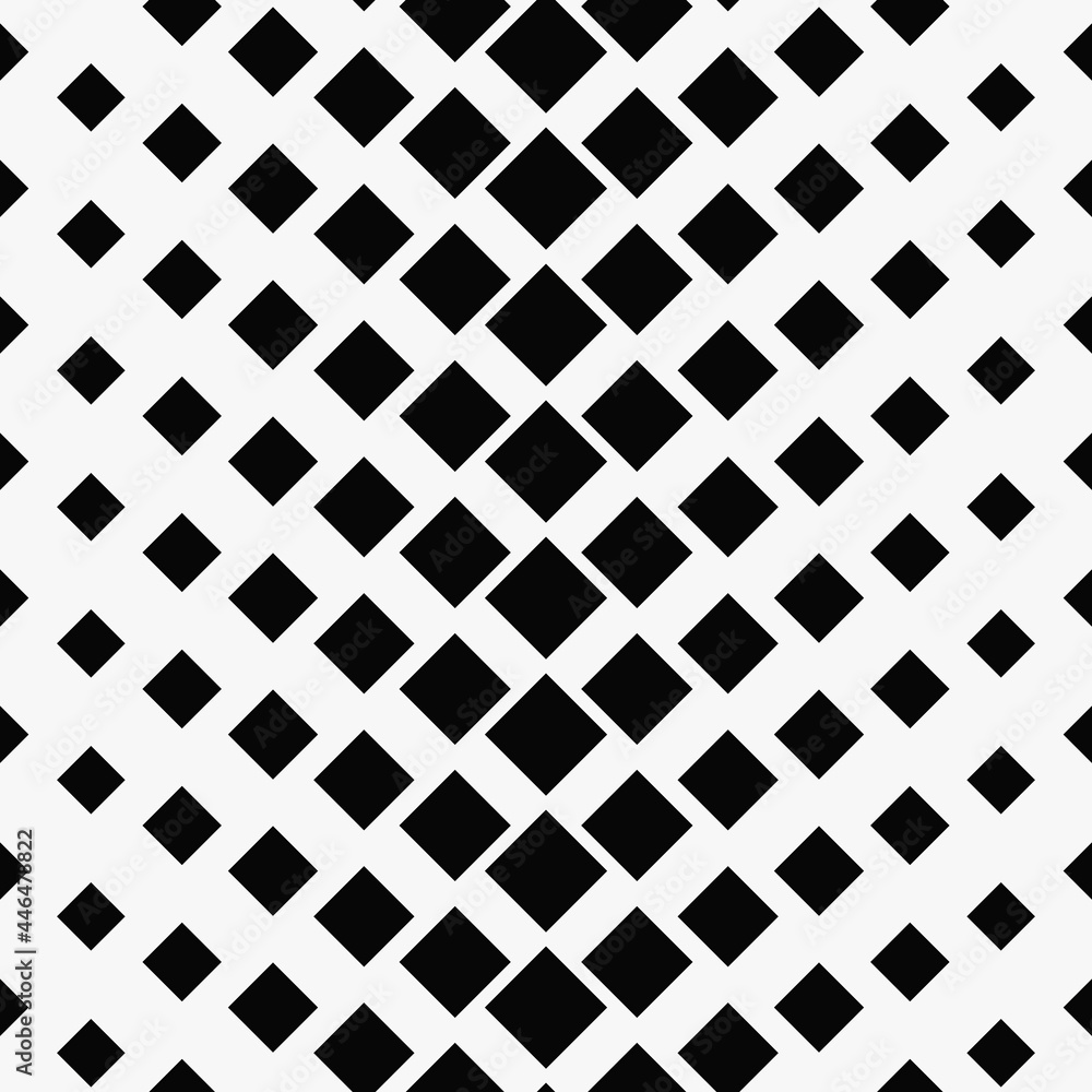 Poster diagonal location of rhombuses. vector black rhombs and white background.