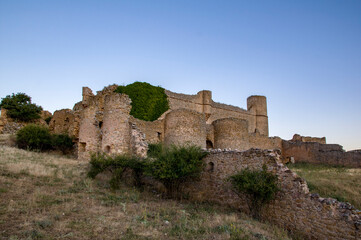 Fototapeta na wymiar Castillo de Caracena, siglo XV, Caracena, Soria, Castilla y León. España