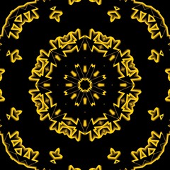 Floral pattern illustration design.