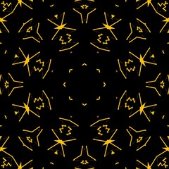 Floral pattern illustration design.