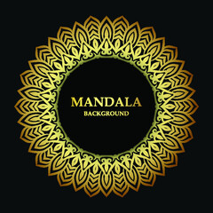 arabic background  Vector mandala