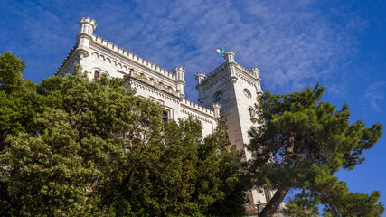 Fototapeta na wymiar Schloss Miramare - Castello di Miramare