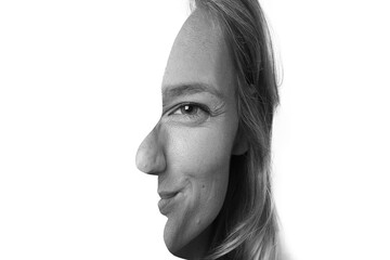 Fototapeta premium Two faces