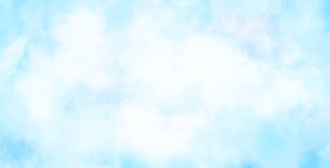 水彩で作った優しい雰囲気の背景素材