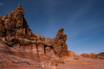 Fototapeta premium Roques de Garcia in Teide National Park, Tenerife, Spain.