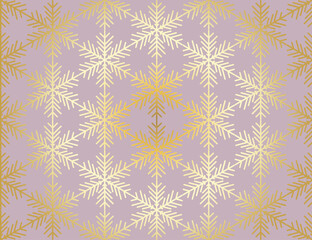 Christmas card. Snowflakes background. Winter seamless pattern.