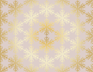 Christmas card. Snowflakes background. Winter seamless pattern.