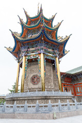 Chinese Sufi Mosque Ling Ming Tang in the city of Lanzhou, Gansu, China