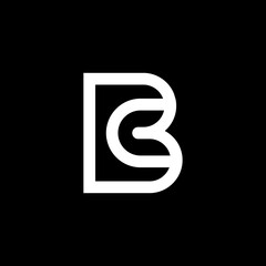 letter BC logo
