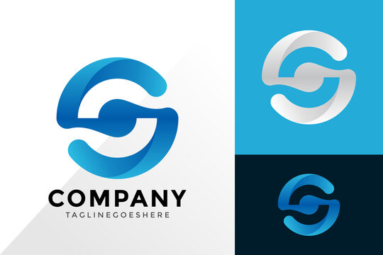 Letter S Tecnology Business Logo Design, Brand Identity Logos Designs Vector Illustration Template