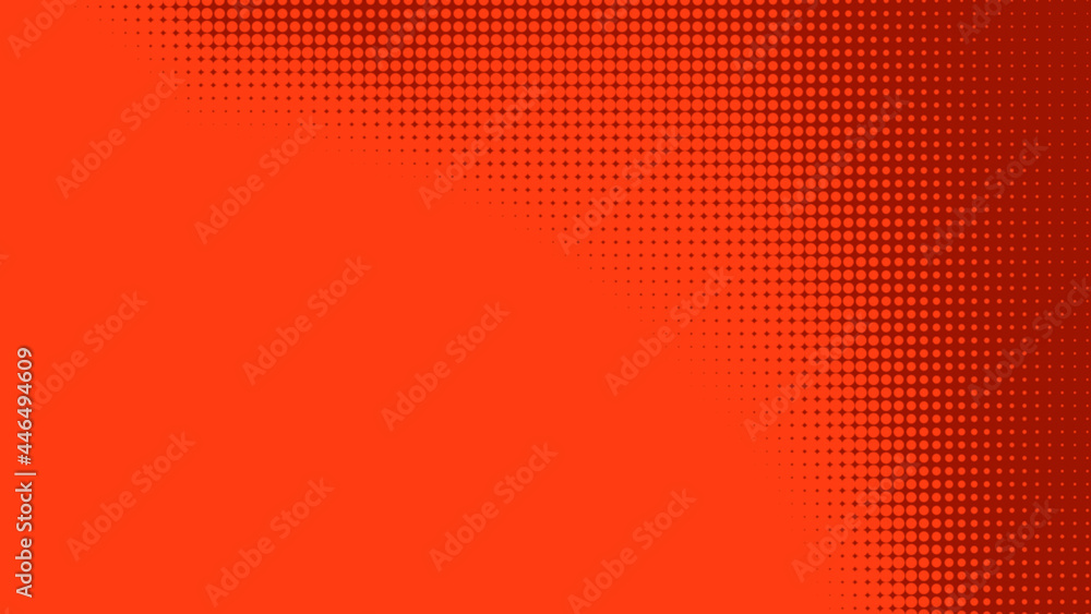 Poster dots halftone red purple color pattern gradient texture with technology digital background. dots pop