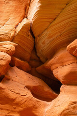 Sandstone walls.