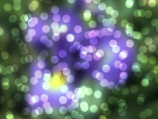 abstract background with bokeh