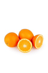 Orange fruit isolated on white
Апельсины на белом фоне